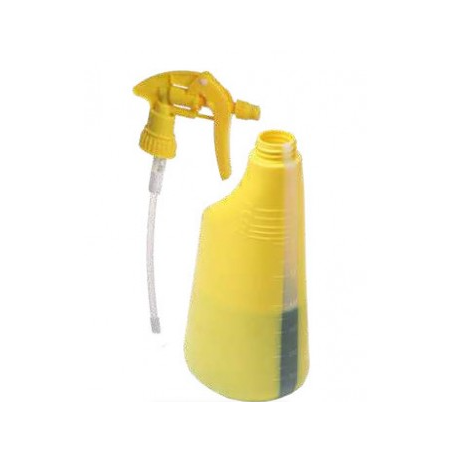Pulvérisateur couleur jaune - Avec tête couleur - 650ml