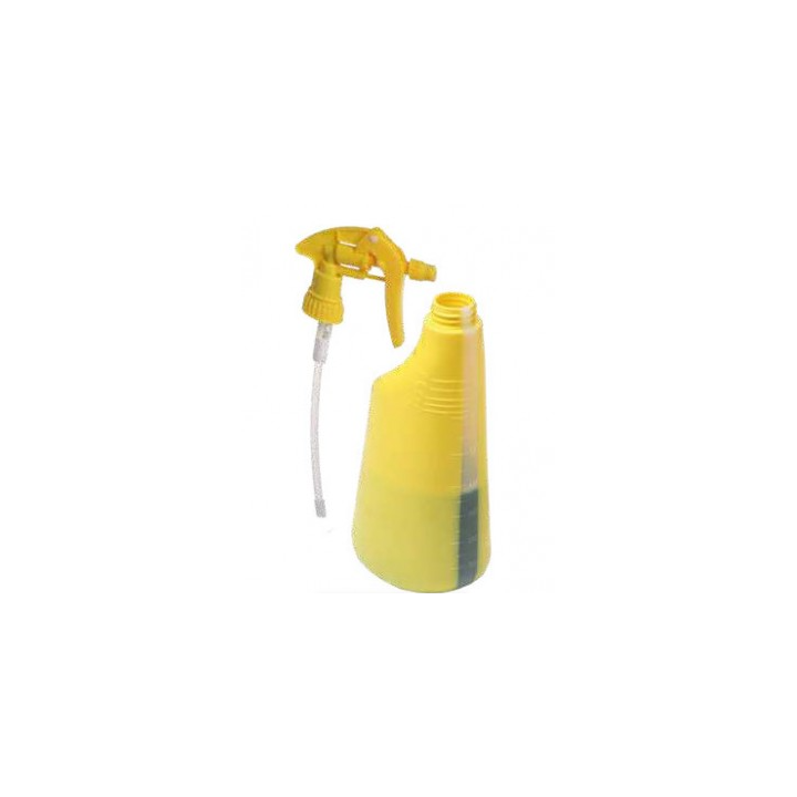 Pulvérisateur couleur jaune - Avec tête couleur - 650ml