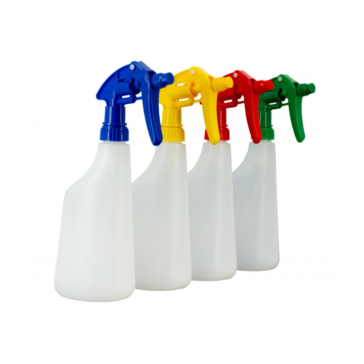 Pulvérisateur translucide - Avec tête couleur bleu - 650ml