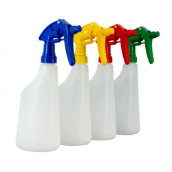 Pulvérisateur translucide - Avec tête couleur jaune - 650ml