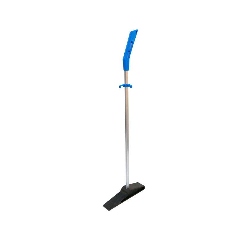 Cale porte caoutchouc - Avec manche 80cm