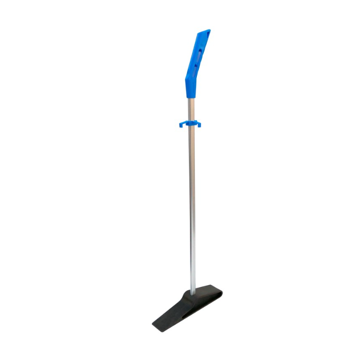 Cale porte caoutchouc - Avec manche 80cm