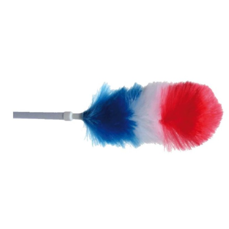 Plumeau antistatique télescopique - 3 couleurs - 80 - 125cm