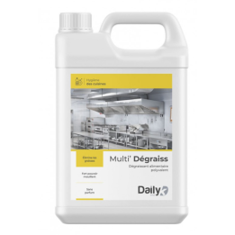 Multi' Dégraiss - Dégraissant alimentaire polyvalent - Bidon 5KG