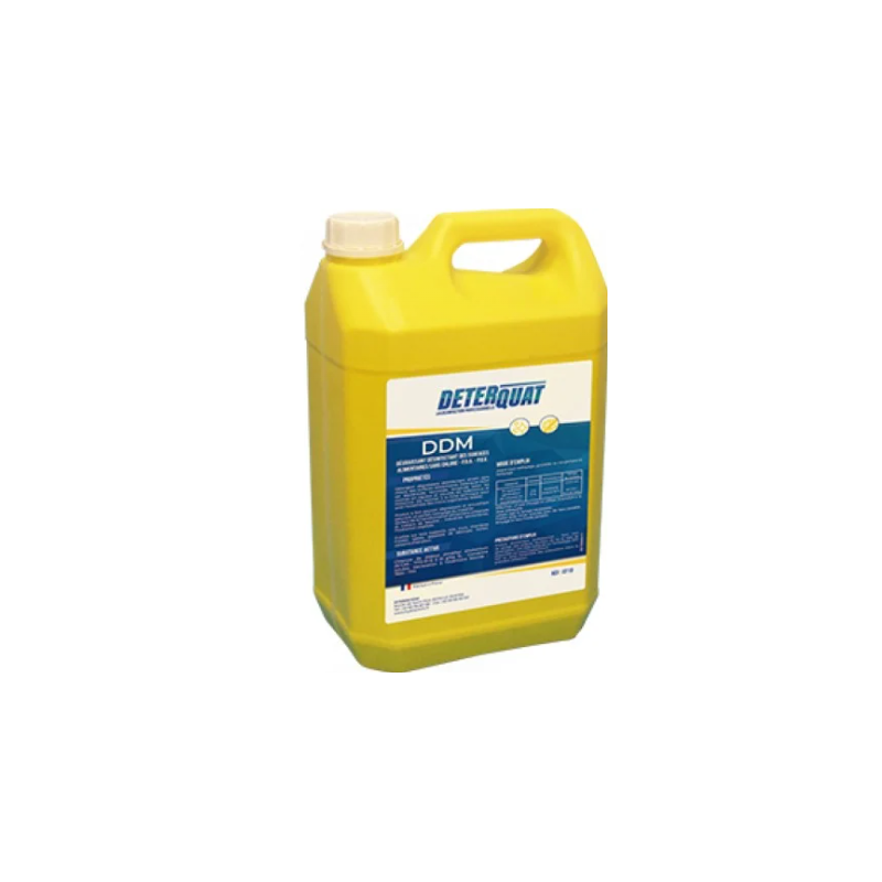 Déterquat DDM - Super dégraissant désinfectant  - Bidon 5L concentré