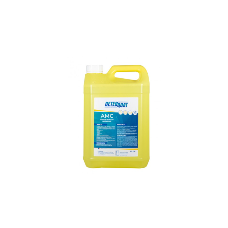 Déterquat AMC - Dégraissant désinfectant chloré - Bidon 5L