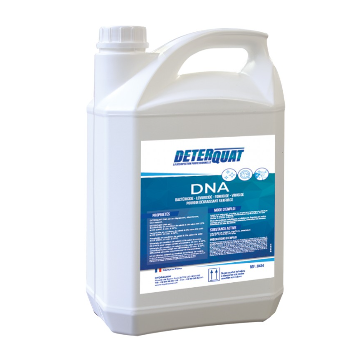 Déterquat DNA - Dégraissant désinfectant - Bidon 5L