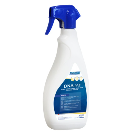 Déterquat DNA - Dégraissant désinfectant multi - surfaces PAE - Spray 750ml