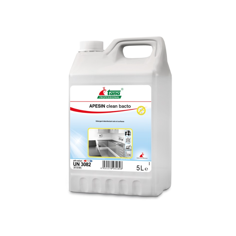 Apesin daily - Dégraissant désinfectant polyvalent - Bidon 5L