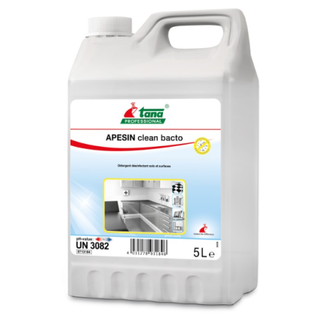Apesin daily - Dégraissant désinfectant polyvalent - Bidon 5L
