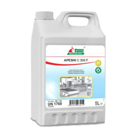 Apesin C300F - Dégraissant désinfectant - Bidon 5L
