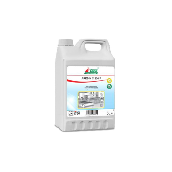 Apesin C300F - Dégraissant désinfectant - Bidon 5L