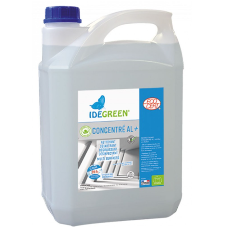 Respect'Home Alim+ - Dégraissant désinfectant multi - surfaces - Bidon 5L concentré