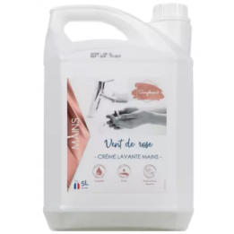 Crème lavante nacrée blanche - Vent de Rose - 5L