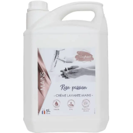 Crème lavante nacrée rose - Rose Passion - 5L