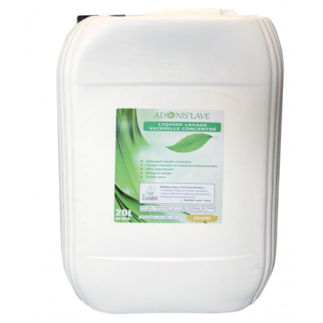 Adonis' Lave - Liquide de lavage toutes eaux - Bidon 20L