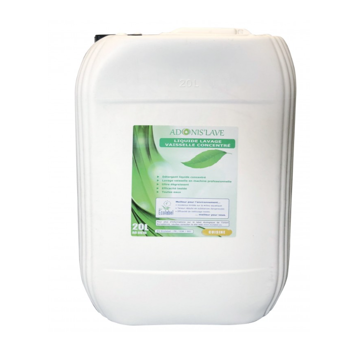 Adonis' Lave - Liquide de lavage toutes eaux - Bidon 20L