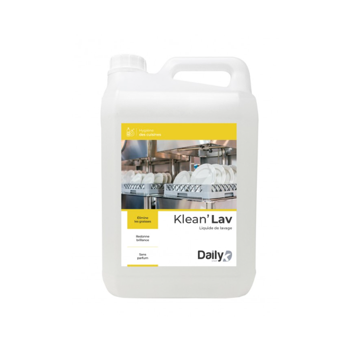 Klean' Lav - Liquide de lavage toutes eaux - Bidon 5KG