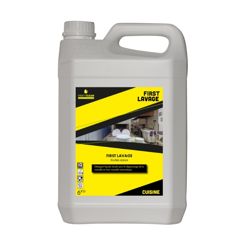 Lavage toutes eaux - Pour machines - Bidon 6KG