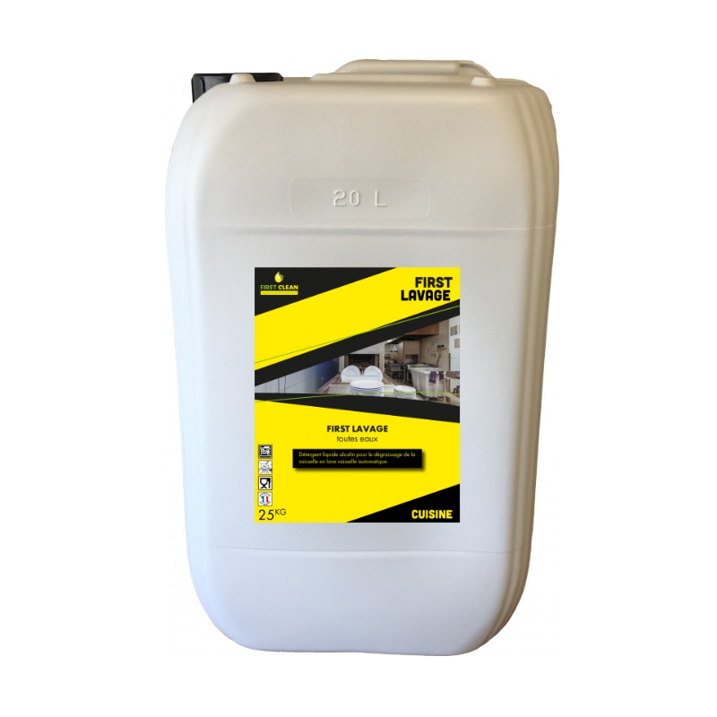 Lavage toutes eaux - Pour machines - Bidon 25KG