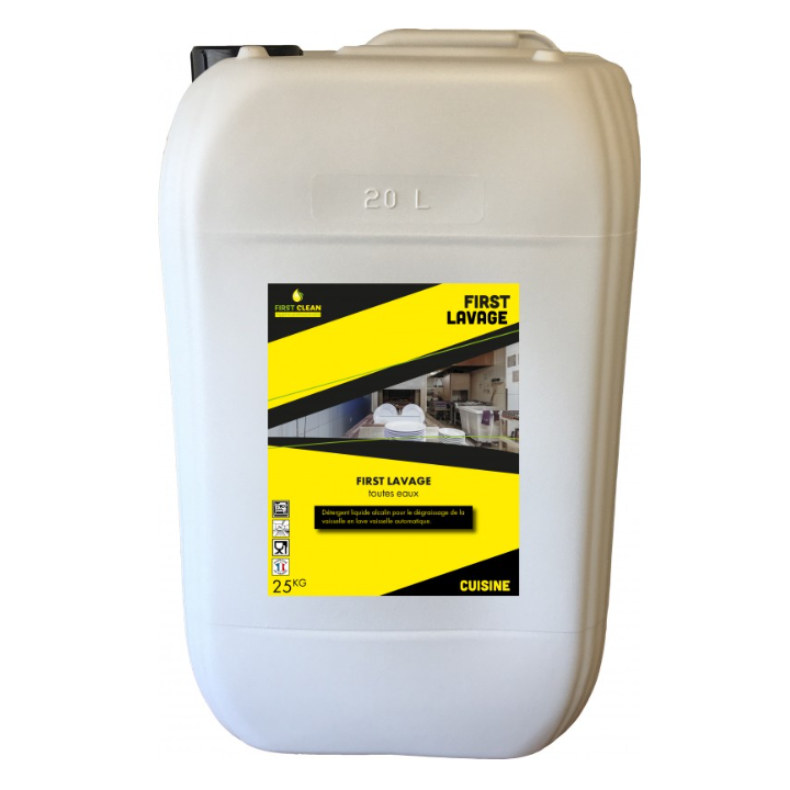 Lavage toutes eaux - Pour machines - Bidon 25KG