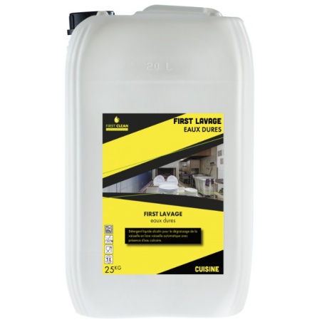 Lavage eau dure - Pour machines - Bidon 25KG