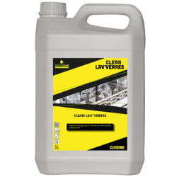 Clean Lav' verres - Chloré - Bidon 5L