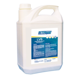 Déterquat LV6 - Détergent désinfectant chloré - Bidon 5L