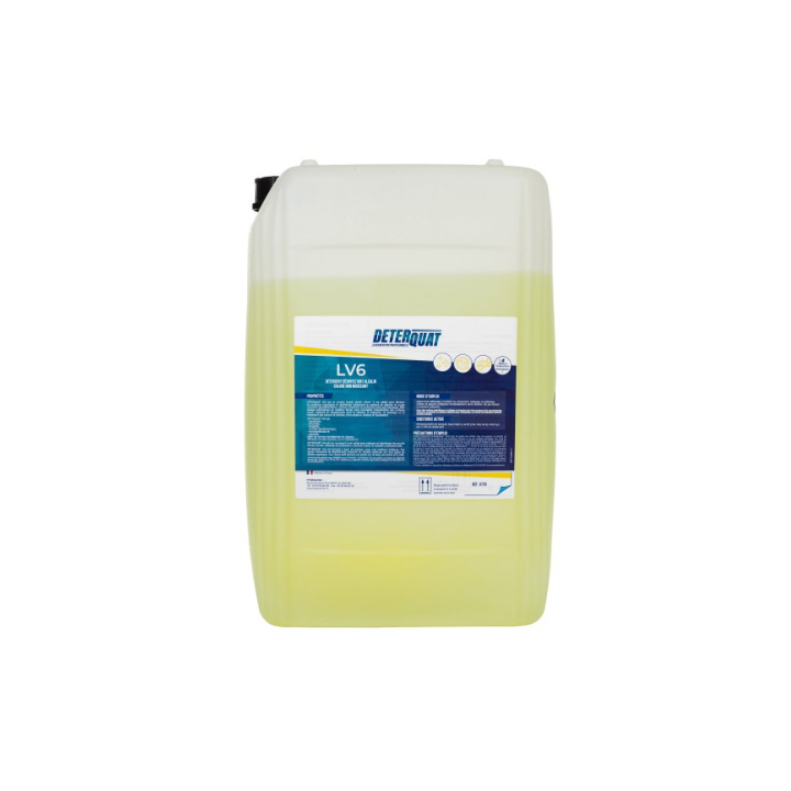 Déterquat LV6 - Détergent désinfectant chloré - Bidon 20L