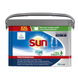 Sun all in 1 - Tablettes lave vaisselle - Seau de 200