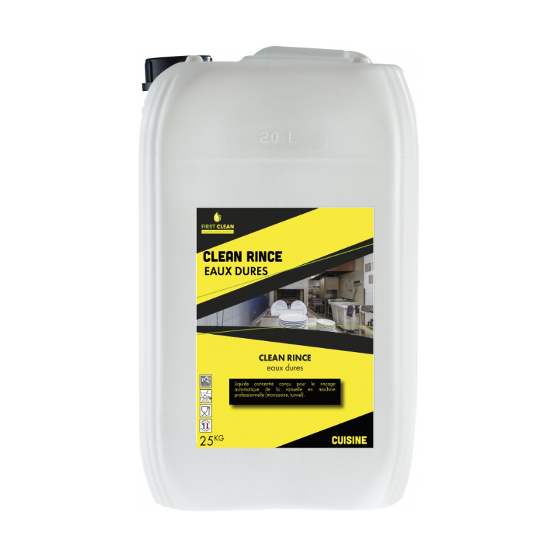 Clean Rince  - Liquide de rinçage - Bidon 25KG
