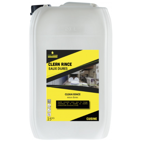 Clean Rince  - Liquide de rinçage - Bidon 25KG