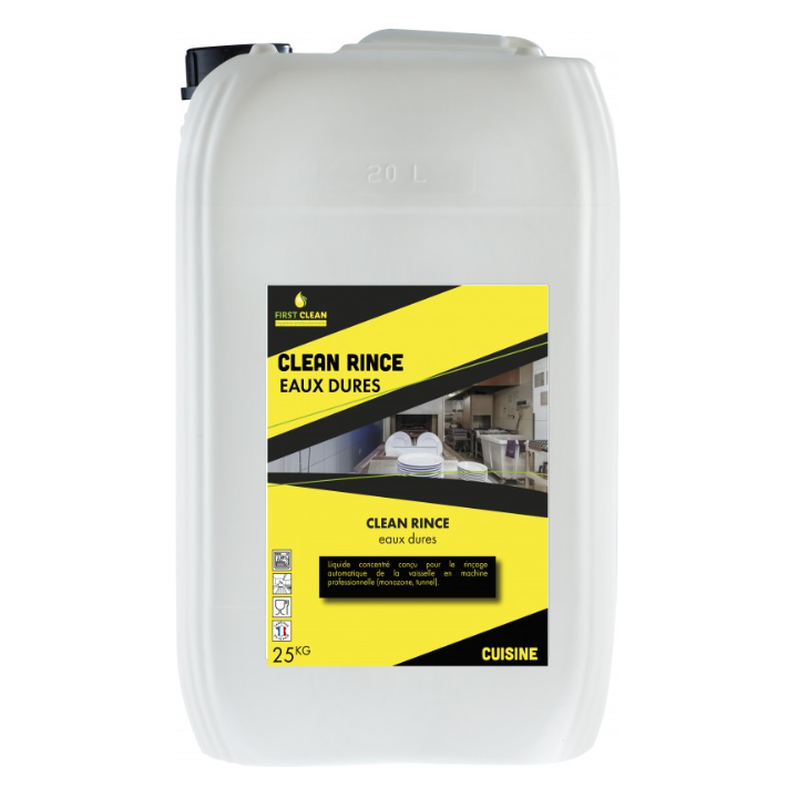 Clean Rince  - Liquide de rinçage - Bidon 25KG