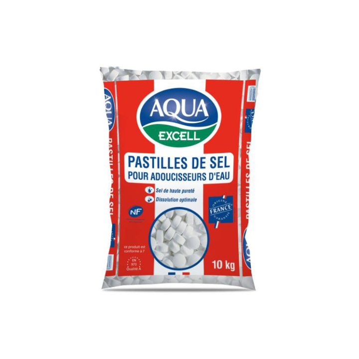 Sel pour adoucisseur en machine - Sac 10KG