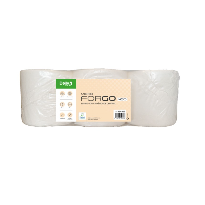 Micro Forgo 450 Dailyk - 6 rouleaux