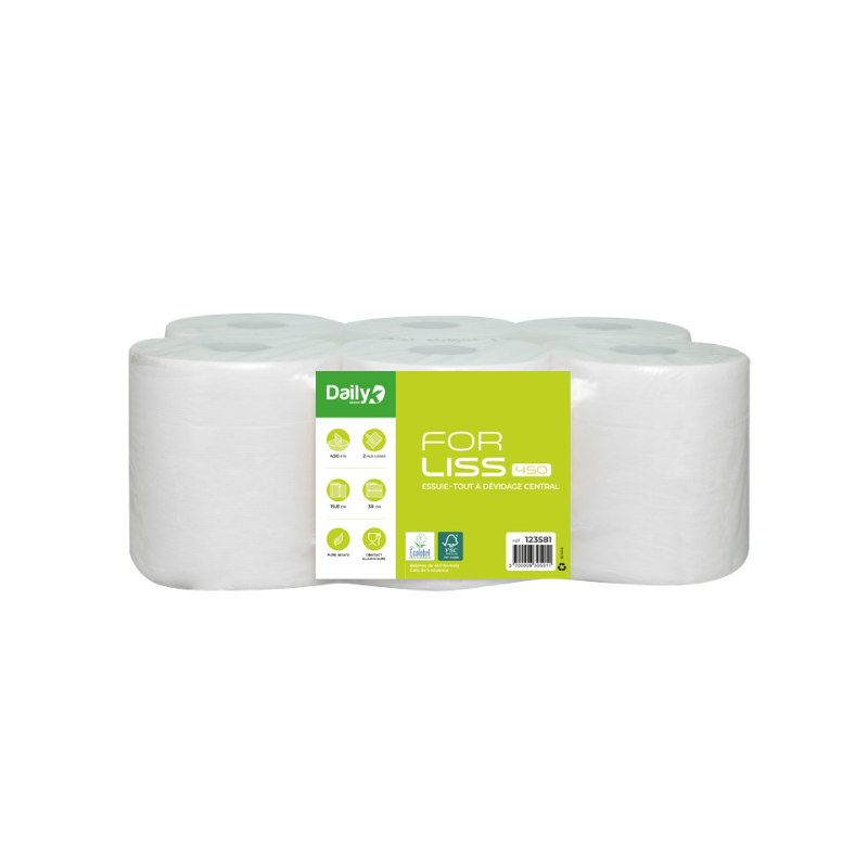 Forliss 450 Dailyk - 6 rouleaux