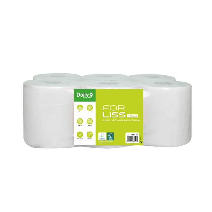 Forliss 450 Dailyk - 6 rouleaux