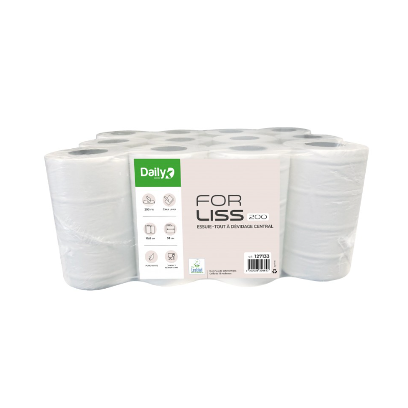 Forliss 200 Dailyk - 12 rouleaux