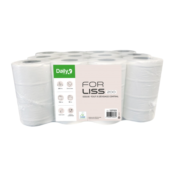 Forliss 200 Dailyk - 12 rouleaux