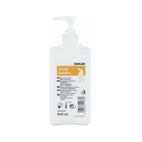 Crème protectrice mains - Silonda Sensitive - 500ml