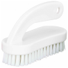 Brosse à ongles blanche avec poignée - Monture 13cm