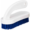 Brosse à ongles bleue avec poignée - Monture 13cm