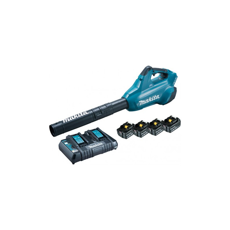 makita DUB362PT4 -pac souffleur + chargeur+ 4 batteries