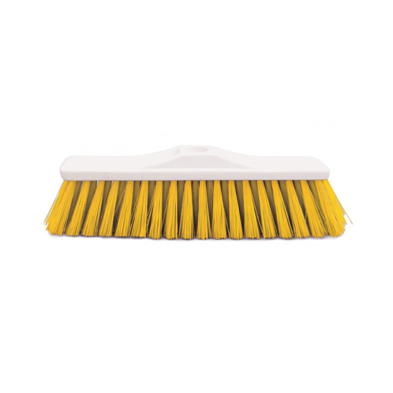 Balai mi-dur jaune - 30cm
