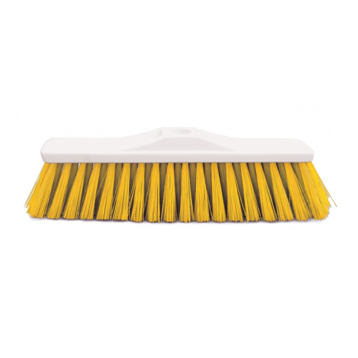 Balai mi-dur jaune - 30cm
