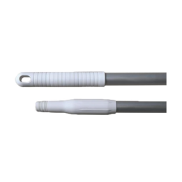 Manche aluminium blanc - 140cm