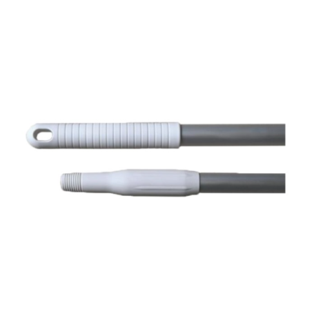 Manche aluminium blanc - 140cm