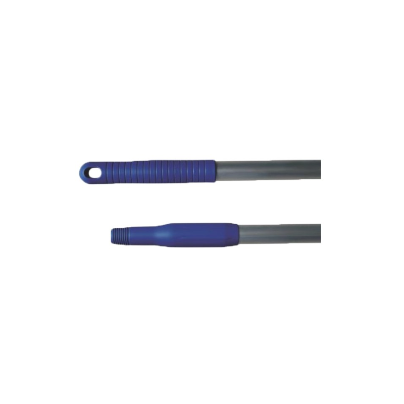 Manche aluminium bleu - 140cm