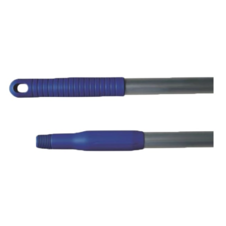 Manche aluminium bleu - 140cm