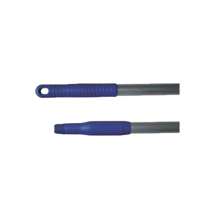 Manche aluminium bleu - 140cm